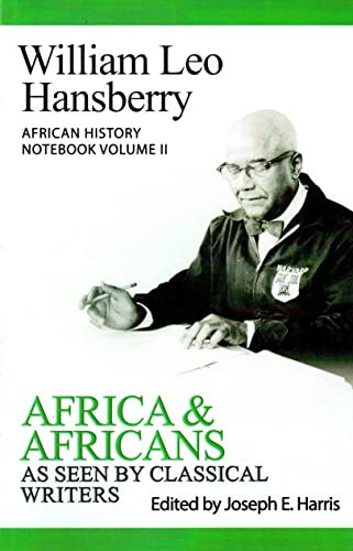 Africa and Africans As Seen by Classical Writers [Paperback] Harris Distinguished Professor Emeritus, Joseph E.